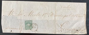 1890s Biobamba Ecuador Letter Sheet Piece Cover To Guaranda
