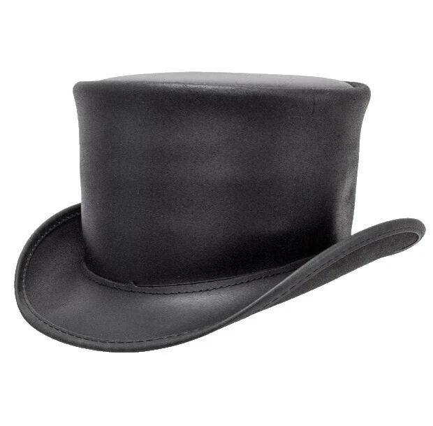 Handmade Leather Solid Hats for Men