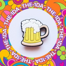 Pint Of Beer - Lager - Charms For Crocs / Shoes - PVC - Funny - 3D - PVC GIFT