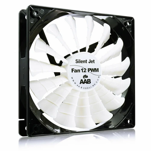 AABCOOLING SILENT JET FAN 12 PWM - PC GEHÄUSE LÜFTER 120mm, KRAFTVOLL - 100 CFM