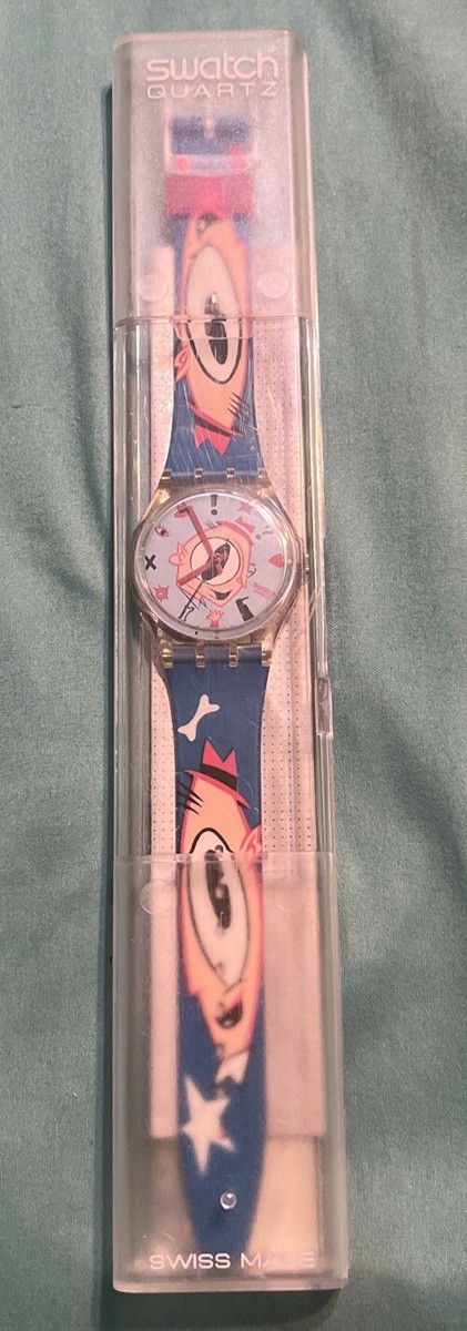 Swatch: GULP (1991 GK139) Big Eye Designed by Massimo Giacon New