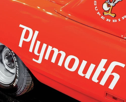 1970 Plymouth Superbird Quarter Panel Decals Package in WHITE Mopar New