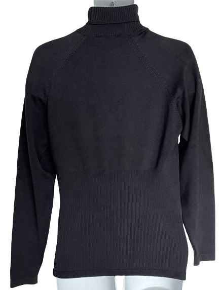 New Nike Golf Tiger Woods TW Black Turtle Neck Shirt Men Size