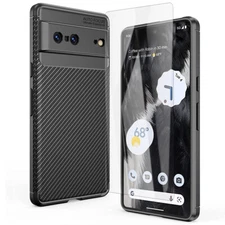 For Google Pixel 7 Case Shockproof RuggedAnti-Fingerprint Cover Screen Protector