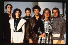 Blakes 7 Sally Knyvette Paul Darrow Gareth Thomas Cast Vintage Transparency