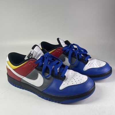 Nike Dunk Low By You FN0569-900 ONE OF A KIND blue/yellow/red/gray/white/black