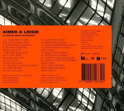VARIOUS ARTISTS AIMER Á LOISIR NEW CD