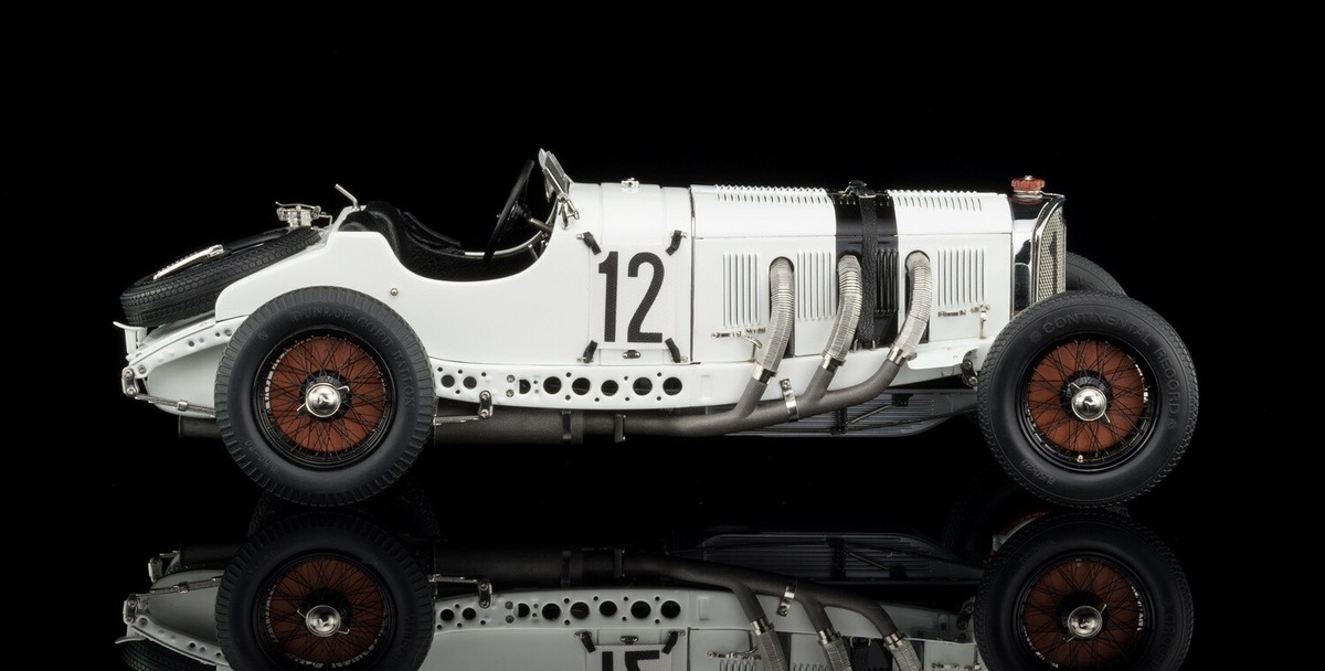 CMC 1/18 Mercedes-Benz SSKL ミッレミリア　1931 CMC M-189 Mercedes-Benz SSKL, 1931 GP Germany # 12 Otto Merz, 1:18
