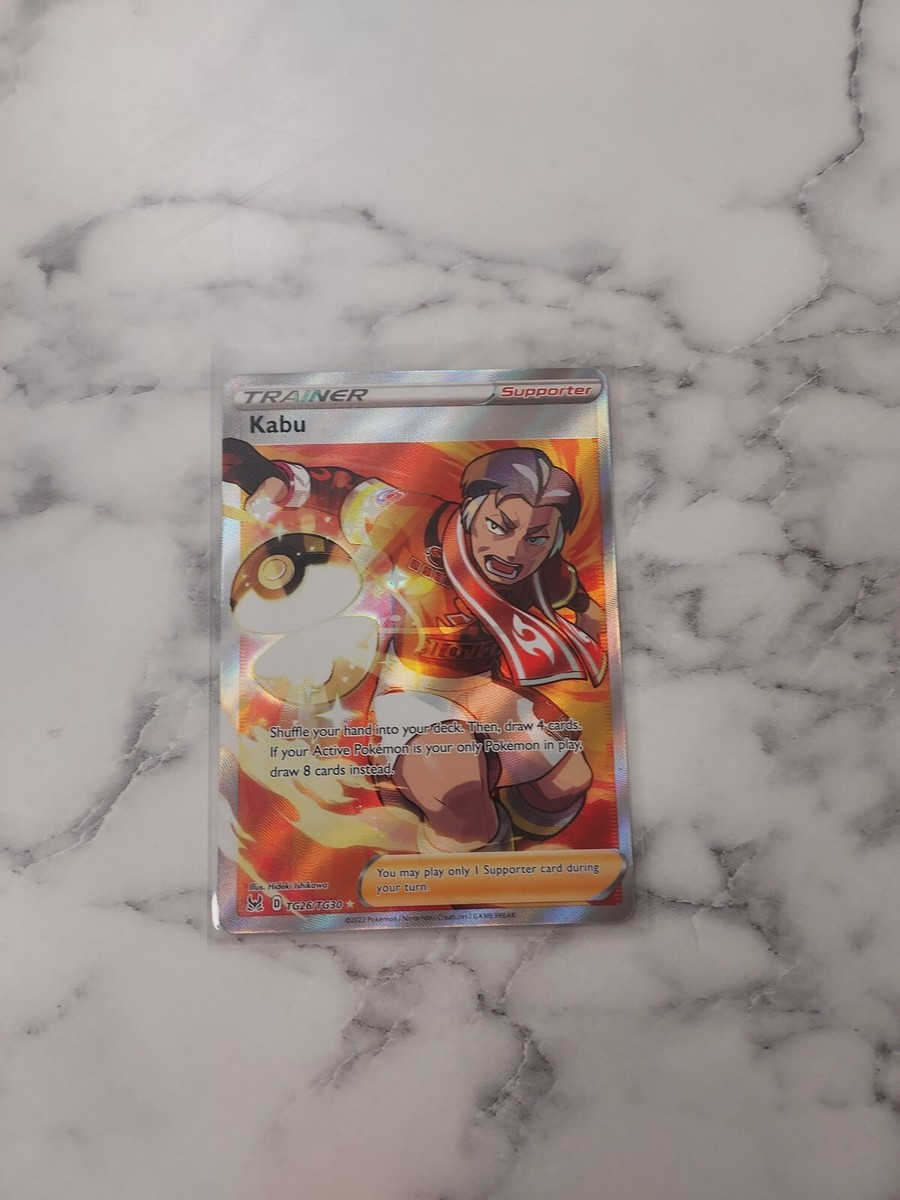 kabu rare card Pokémon TCG Kabu Lost Origin Trainer Gallery TG26/TG30 Holo Ultra Rare