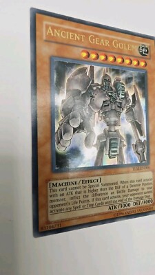 Ancient Gear Golem Ultimate Rare 1st Edition TLM-EN006 NM | eBay UK
