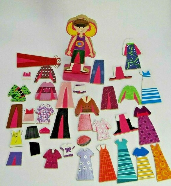 magnetic doll dress up kits