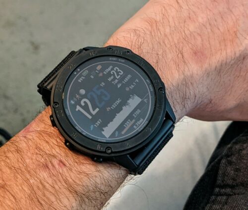 Garmin Tactix Delta Solar Tactical GPS Watch with Nylon Band