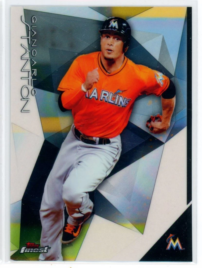 topps2015 ジャンカルロ・スタントン布カード 2015 Topps Finest - Giancarlo Stanton #19 for sale | eBay