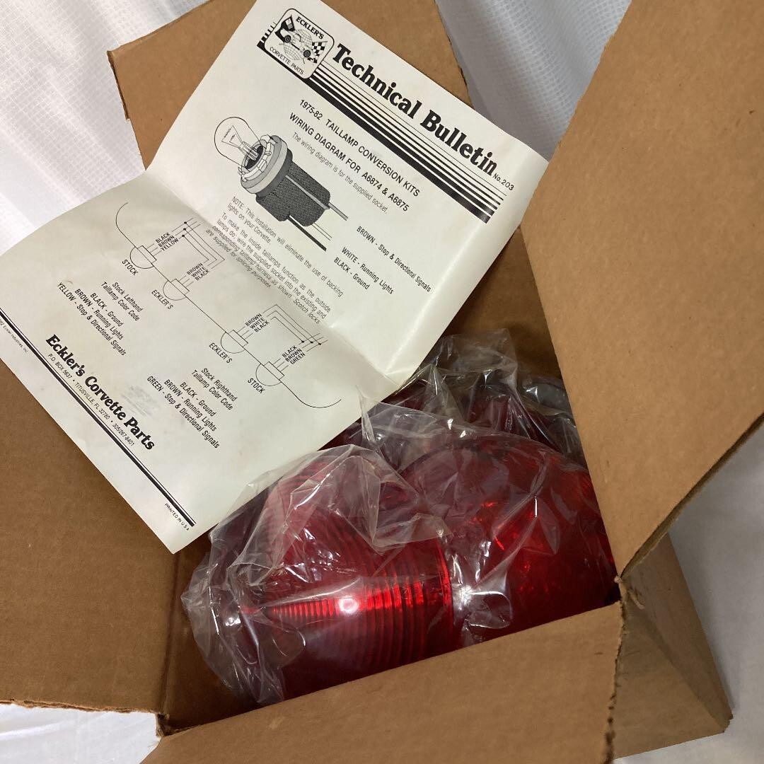 Corvette 1974-1982 Bubble Taillight Kit