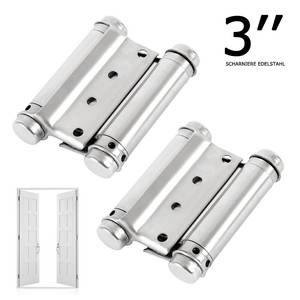 2 X 3 Double Swing Spring Door Hinge Action Hinges 2 Way Saloon
