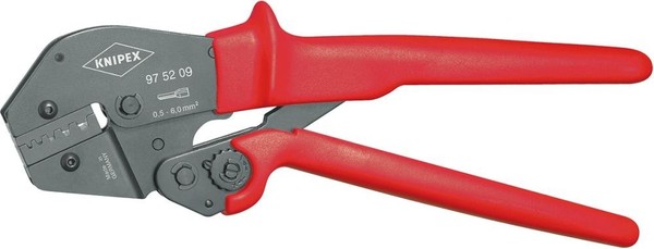 Knipex Crimpzange Presszange AderendhüLsenzange 250Mm BrüNiert 97 52 08-image