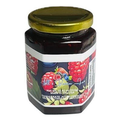 4 Berries Jam ( Strawberries, Raspberries, Blueberries, Blackberries)