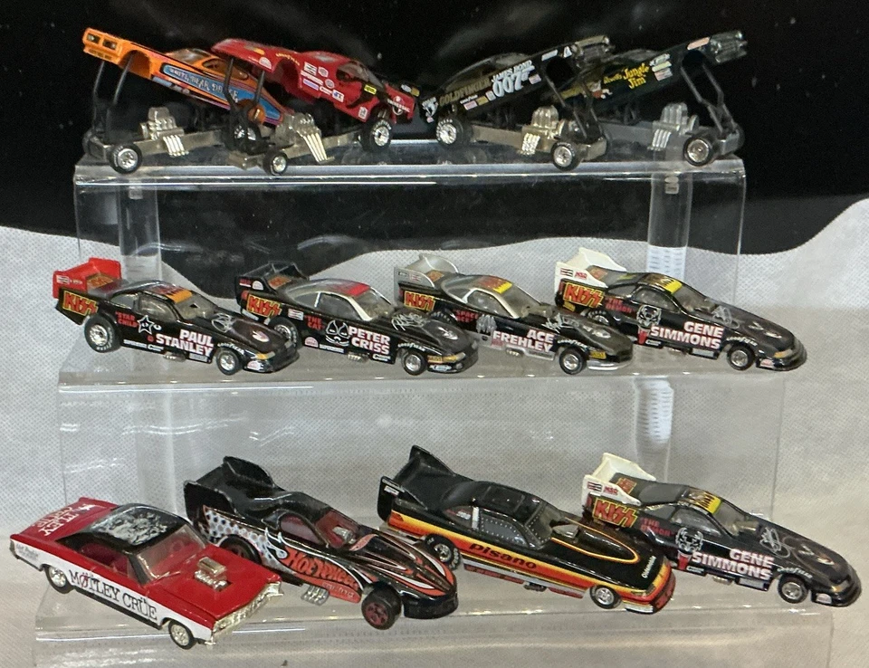 Lot Of 12 Action Johnny Lighting Racing KISS Motley Crue Hot Wheels Diecast 1:64 - Image 2 of 4