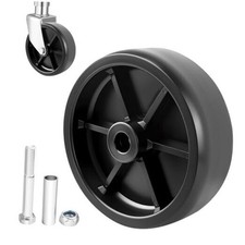 6" Trailer Jack Wheel Replacement,Heavy Duty Trailer Tongue Jack Wheel with