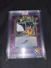 George Pickens 2021 Purple Power Prizm RPA Patch Auto /49 Sealed Cowboys Steeler