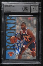BAS 1994-95 NBA Hoops Charlie Ward #353 BGS Authentic Auto ow6