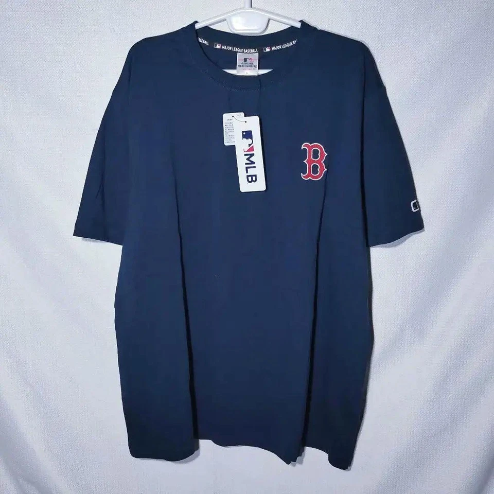 MLB Boston Red Sox T-Shirt 4XL Masanao Yoshida Keychain Navy Unused - Image 2 of 4