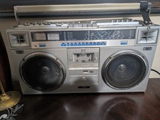 Vintage JVC RC-M70JW Boombox Ghettoblaster Stereo Radio For Parts Or Repair