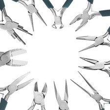 Pliers Set Stainless Steel End Cutting 12 Style DIY Jewelry Making