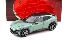 1:18 BBR Ferrari Purosangue Verde Dora Green Metallic Diecast Model Car