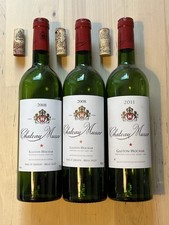 3x Chateau Musar Wine Bottles EMPTY