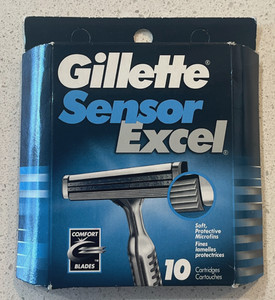 Original,Very Rare, Gillette Sensor Excel,.2000 Made In USA.