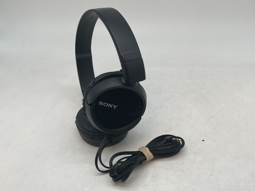 Sony Foldable Over Ear Headphones 108-0075 Walkman Music Black FREE S/H