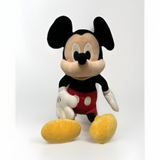 Disney Mickey Mouse Plush Toy Red Shorts Yellow Shoes Official Tag