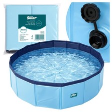 Hundepool Faltbar Haustierpool PVC Rutschfest...