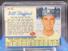 1962 Post - Bill Stafford #13 (Poor)
