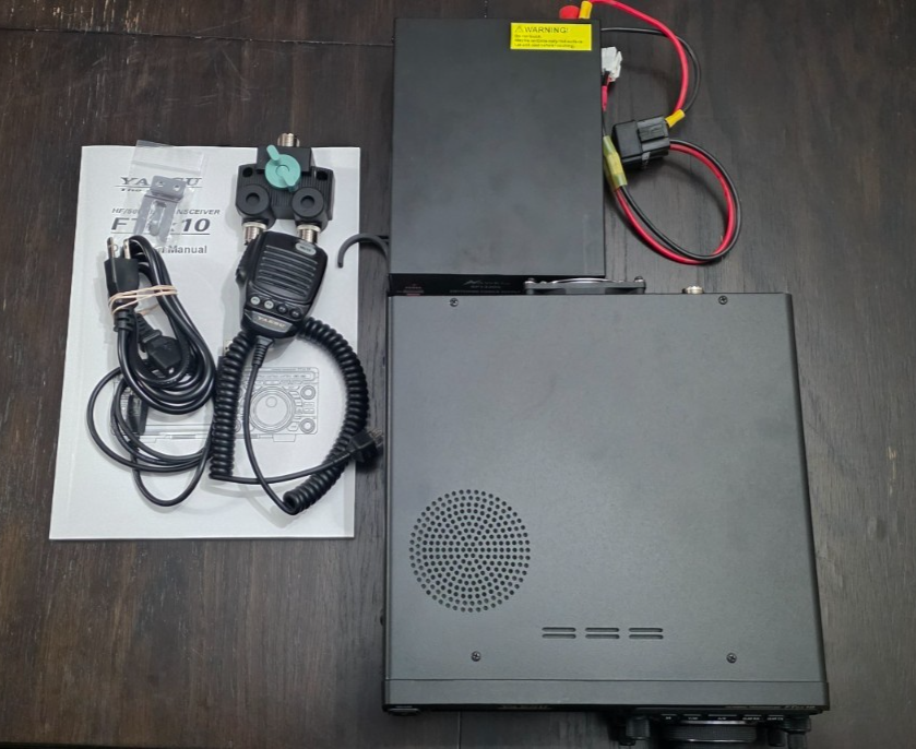 YAESU FTDX-10（used）　50W Yaesu FTDX-10 HF/50MHz 100-Channel 100W Ham Radio Transceiver for