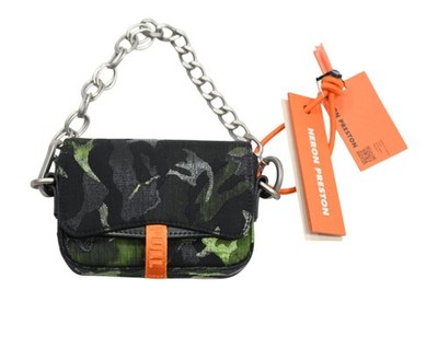 Heron Preston Mini Canal Bag in Camo