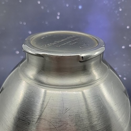 VTG KitchenAid Stainless Steel Mixing Bowl K45 4.5 Qt Bowl Made in USA - Picture 6 of 8