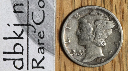1926-S Mercury Dime — photo from the most recent tracked eBay sale