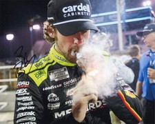 Autographed 2025 Ryan Blaney 12 Menards - Nashville Race Win Victory Cigar Si