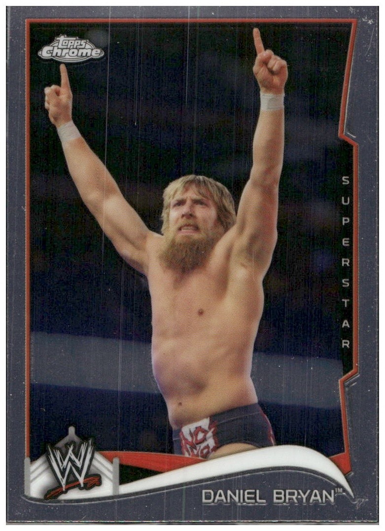 2014 Topps Chrome WWE #14 Daniel Bryan