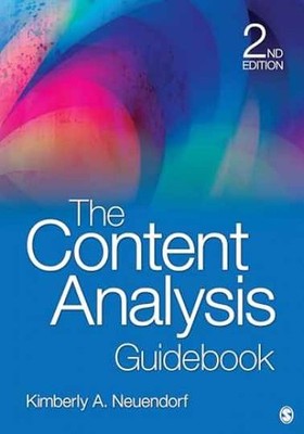 The Content Analysis Guidebook - Paperback, by Neuendorf Kimberly A. - Very Good