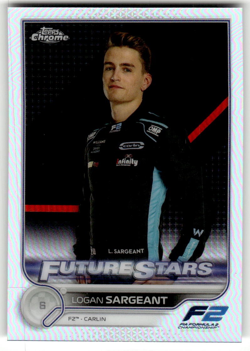 2022 Topps Chrome Formula 1 Logan Sargeant Refractor #82