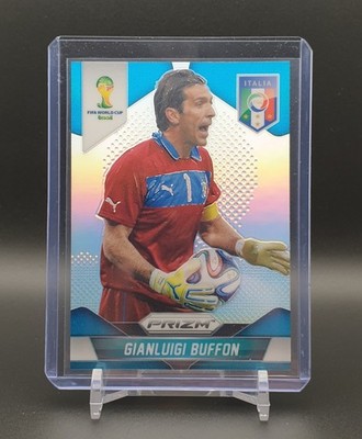 2014 Panini Prizm World Cup Gianluigi Buffon #123 Silver Prizm Italy Juventus 