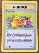 Challenge! 74/82 Uncommon Team Rocket Pokemon 1st Edition Lightly Played