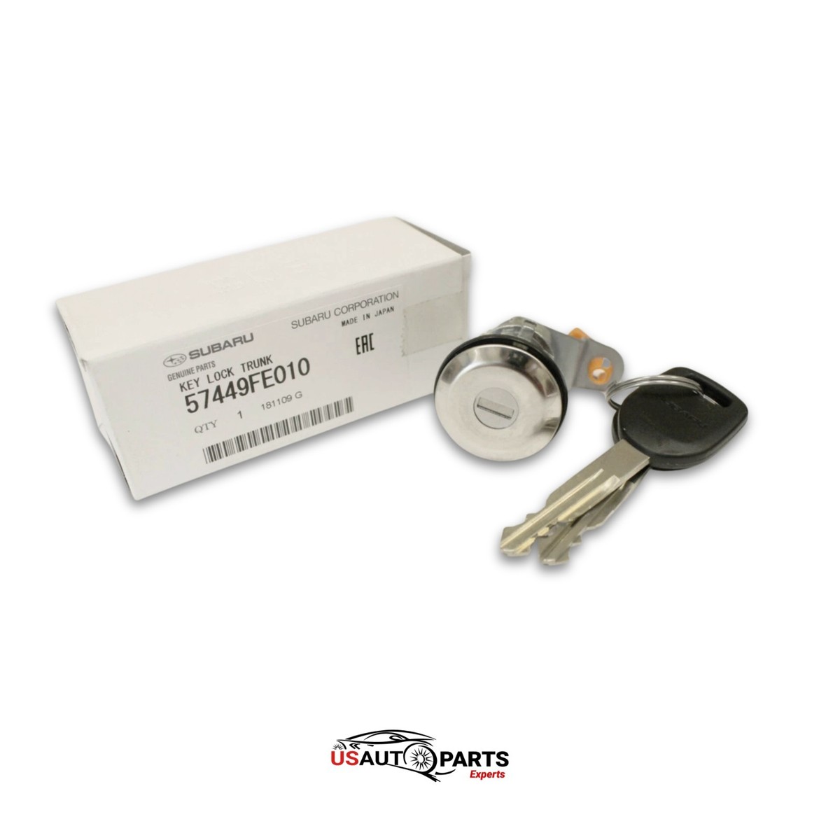 2002-2007 Subaru Impreza WRX STi Trunk Lock Cylinder & Keys