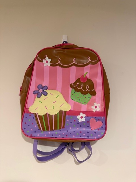Stephen Joseph Kids Themed Vinyl Go Go Backpack with Appliqu