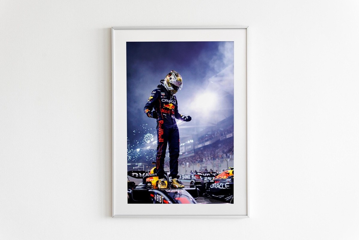 Targa in metallo vintage Max Verstappen 8x12, poster retrò da