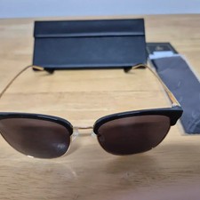 Kangol Herringbone Sunglasses with Case & Cleaner