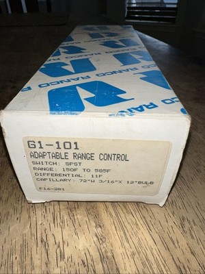 Vintage Ranco Oven Thermostat G1-101-70
